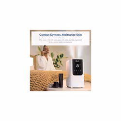 LEVOIT Smart Warm&Cool Humidifier for Bedroom 4.5L,Amazon Exclusive,Top-Fill Aroma Diffuser for Baby | Plants with Custom Light