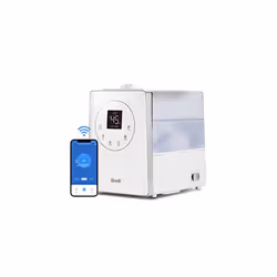 Smart Humidifiers for Bedroom Large Room Home 6 L TopFill Warm Cool Mist Humidifier for Plants Baby Intelliengent Humidity Mo ...