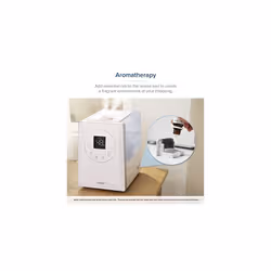 Smart Humidifiers for Bedroom Large Room Home 6 L TopFill Warm Cool Mist Humidifier for Plants Baby Intelliengent Humidity Monitor Essential Oil Timer - Additional view 8
