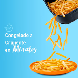 Intelligent Oil-free Fryer 3.8 500W with APP recipes, 7 programs. healthy air fryer
