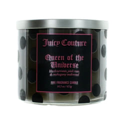 Juicy Couture 14.5 oz Soy Wax Blend 3 Wick Candle  Queen Of The Universe