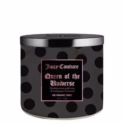 Juicy Couture 14.5 oz Soy Wax Blend 3 Wick Candle  Queen Of The Universe