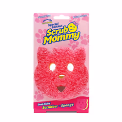 Scrub Mommy Special Edition Pets Cat - Scratch-Free Multipurpose Dish Sponge - BPA Free & Made with Polymer Foam - Stain & Od ...