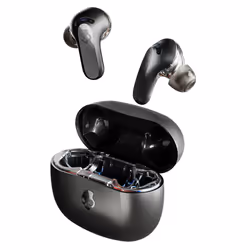 Skullcandy RAIL ANC, True Wireless Stereo (TWS), 20 - 20000 Hz, Calls/Music/Sport/Everyday, 49.8 g, Headset, Black