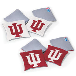 Wild Sports NCAA Indiana Hoosiers 8pk Dual Sided Bean Bags  Team Color