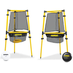 Kan Jam Ultimate Disc golf Set with 2 Baskets and 3 Discs