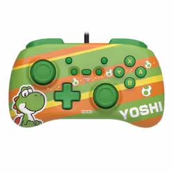 Hori HORIPAD Mini (Super Mario Series - Yoshi), Gamepad, Nintendo Switch, D-pad, Home button, Analogue / Digital, Wired, USB