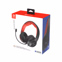 Hori NSW-200U headphones/headset Wired Handheld Gaming Black, Red - Additional view 4