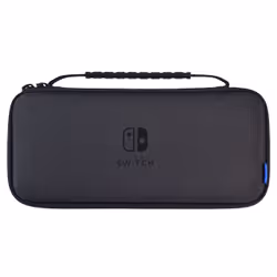 Hori NSW-810U, Hardshell case, Nintendo, Black, Nintendo Switch OLED, Nintendo Switch, Dust resistant, Scratch resistant, Zip ...