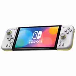 Hori Split Pad Compact (Light Gray - Yellow), Gamepad, Nintendo Switch, D-pad, Turbo button, Analogue / Digital, Wired, Grey, ...
