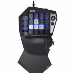 Hori SPF-030U, PC, PlayStation 4, PlayStation 5, Analogue / Digital, Wired, USB, USB Type-A, Black