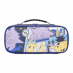 Hori Cargo Pouch Compact (Pikachu, Gengar & Mimikyu), Pouch case, Nintendo, Multicolour, Nintendo Switch, Nintendo Switch OLE ...