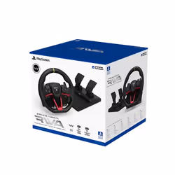 Hori SPF-022U Gaming Controller Black Steering wheel + Pedals PC, PlayStation 4, PlayStation 5 - Additional view 5