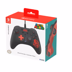 Hori HORIPAD Turbo Mario Black, Red Gamepad Nintendo Switch - Additional view 5