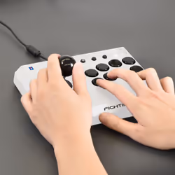 Hori Fighting Stick Mini White, Black USB Flightstick PC, PlayStation 4, PlayStation 5 - Additional view 4