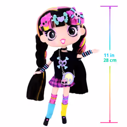 Decora Fashion Girlz Doll 11 inches-Decora + Luna | Set of 2 Fashion Dolls | Set of 2 Colorful Dolls | Nicely Packaged Set of Doll Clothes  Dolls & Ac