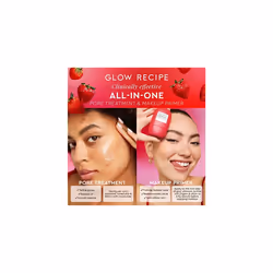 Strawberry BHA Pore-Smooth Blur Drops - Silicone-Free, Oil-Free - BHA Primer Face Makeup Pore Minimizer - Antioxidant