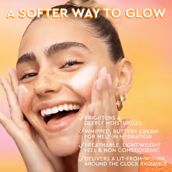 Glow Recipe Cloudberry Bright Refillable Face Cream - Ultra Moisturizing Korean Face Cream for Women with CoQ10  Multi Peptides  and Vitamin C to Brig
