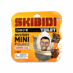 Skibidi Toilet 2.5" Mini Figures, 13 yr(s), Multicolour
