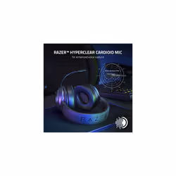 Kraken V3 X - Wired USB Gaming Headset (Ultra-Light Headphones, TriForce 40 mm Driver, HyperClear Cardioid Microphone, 7.1 Surround Sound, RGB Chroma)