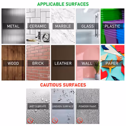 Waterproof 3M Double Sided Pads, 8 PCs (25mm x 50mm), Heavy Duty Sticky pads, Ideal for Home and Car Surface, Dark Grey