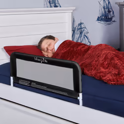 Dream On Me Lightweight Mesh Security Adjustable Bed Rail for Toddler Breathable Mesh Fabric Suitable for All Types of Beds ...