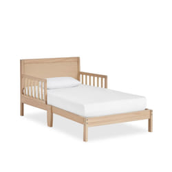 Dream On Me 648-VOAK Brookside Toddler Bed  53x29x28 Inch (Pack of 1)  Vintage White Oak