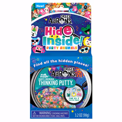Crazy Aaron Party Animals, Putty, Silicone, Multicolour