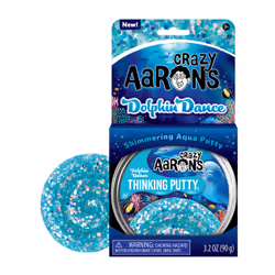 Crazy Aaron Dolphin Dance, Putty, 3 yr(s), Silicone, Blue