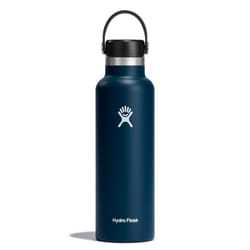 Hydro Flask Standard Mouth Water Bottle with Honeycomb Insulated Flex Cap for Maximum Temperature Retention (Indigo  21 oz)