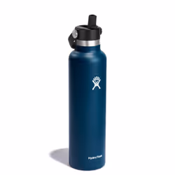 Hydro Flask Standard Flex Straw Cap Indigo 24 Oz