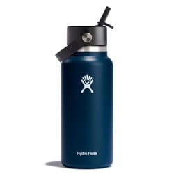 Hydro Flask Wide Flex Straw Cap Indigo 32 Oz