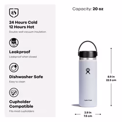 Hydro Flask Wide Flex Cap Lupine 20 Oz