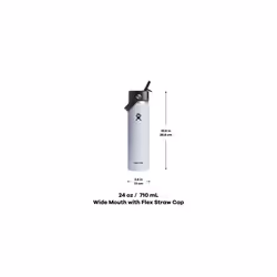 24 OZ Wide Flex Straw Cap Dew