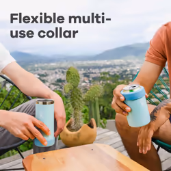Hydro Flask 12 oz Slim Stainless Steel Reusable Can Holder Cooler Cup Goji - Vacuum Insulated  Dishwasher Safe  BPA-Free  Non-Toxic