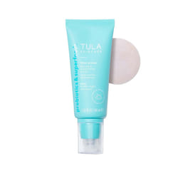 TULA Skin care Supersize Filter Primer Blurring & Moisturizing Primer  Prime, Blur, Even Out & Protect with a Filter-Like Finish  Luna, 202 fl oz