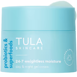 TULA Skin Care 24-7 Weightless Moisture Hydrating Day & Night Cream - Travel-Size Anti-Aging Lightweight Gel Cream Moisturiz ...