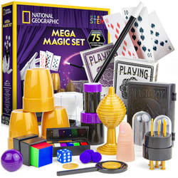 Mega Magic Set - More Than 75 Magic Tricks for Kids to Perform with Step-by-Step Video Instructions for Each Trick Provided by a Professional Magician