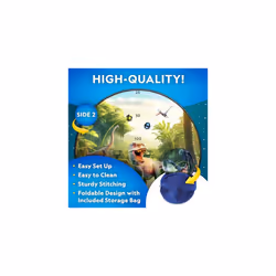 Dart Board for Kids - Dart Ball Game Set with Lightweight 28" Reversible Dartboard and Sticky Balls in 4 Colours, Indoor Games for Kids, Kids Darts