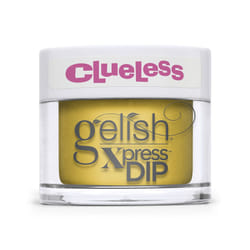 Gelish Dip Powder Clueless Collection (Ugh  As If) Yellow Nail Dip Powder  Yellow Nail Powder  Dip Powder Colors  1.5 ounce