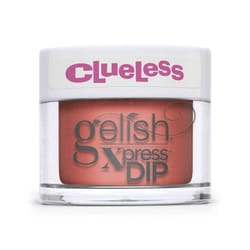 Gelish Dip Powder Clueless Collection (Driving In Platforms) Orange Nail Dip Powder  Orange Nail Powder  Dip Powder Colors  1.5 ounce
