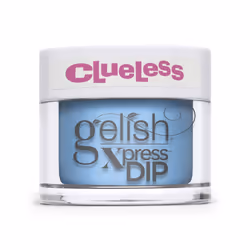 Gelish Dip Powder Clueless Collection (Total Betty) Blue Nail Dip Powder Blue Nail Powder Dip Powder Colors 1.5 ounce