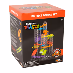 Fat Brain Toy Co. Trestle Tracks, Marble run, 6 yr(s), 124 pc(s)