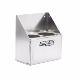 Extreme Max 5001.6294 Propane Torch or Fire Extinguisher Holder for Enclosed Race Trailer  Shop  Garage  Storage  Silver