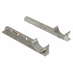 Extreme Max 5001.6271 Aluminum Floor Jack Mount for Enclosed Race Trailer Shop Garage Storage - Silver