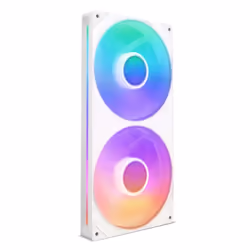 F280 RGB Core - 280mm Single-Frame Fan Unit with 2 x 140mm RGB Fans - Speed & Lighting Control - High Static Pressure & Airfl ...