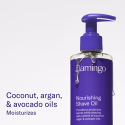 Flamingo 3-Step Shaving Set for Women - Smoothing Shave Prep Scrub  Nourishing Shave Oil  and Soothing Post Shave Serum - Glow Shave Collection