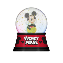 Silver Buffalo Disney Mickey Mouse Light Up Snow Globe  100mm