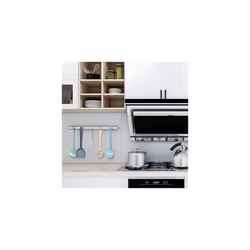 Kitchen Utensils Set of 4 Pcs - Non Stick Spatula|Spaghetti Spoon|Soup Ladle|Slotted Spoon, Nylon Utensil Set, Pasta Spoon, Ladel Spoon, Skimmer Spoon
