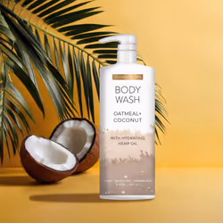 Tranquil Spa Body Wash Duo  Aloe Vera + Cucumber  Oatmeal + Coconut | Two 32oz bottles | Home and Body Company